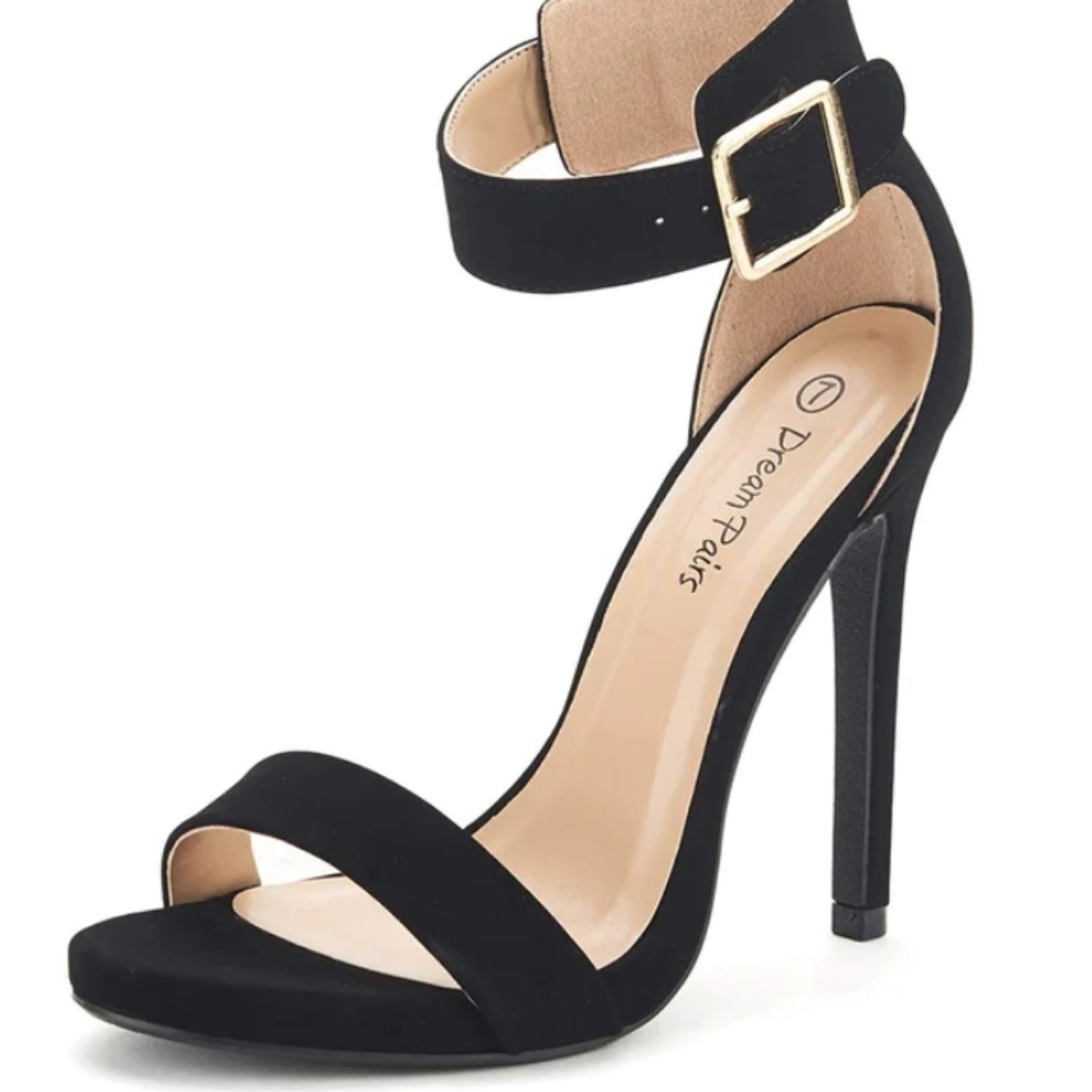 Ankle Strap Silleto Sandals Size 9.5